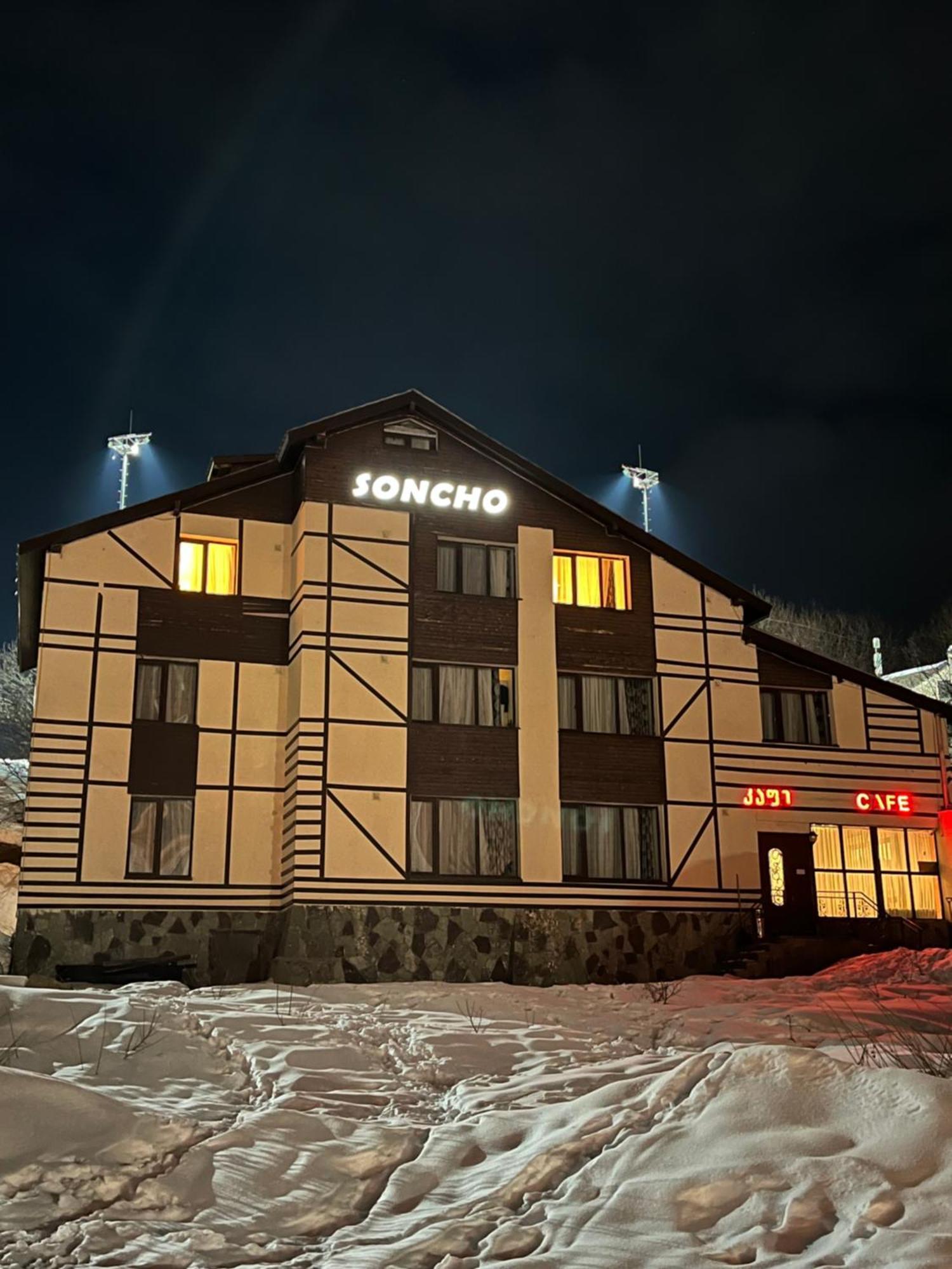 Soncho Gudauri Hotell Eksteriør bilde