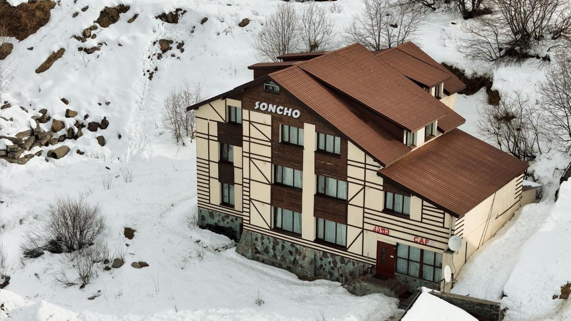 Soncho Gudauri Hotell Eksteriør bilde